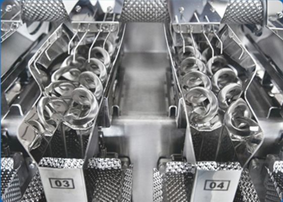 Three Layers Screw Feeding Multihead Weighing Machine 60P/M