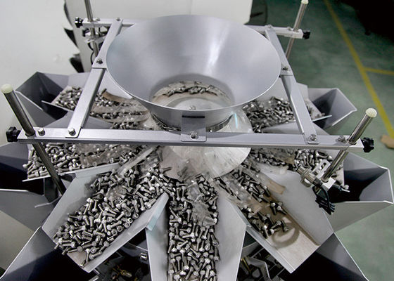 Hardware Packing Machine With 14 Head Multihead Weigher
